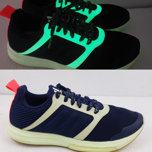 adidas Shoes - ADIDAS Womens STELLASPORT AQ1999 RUNNING Sneaker "Glow in the dark" Size US 8.5